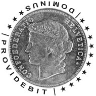 5 francs, 1889, frappe normale, rotation en sens anti-horaire, SAH