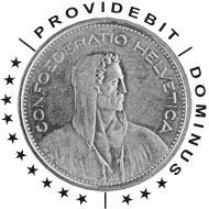 5 francs, 1922, DOMINUS devant le visage