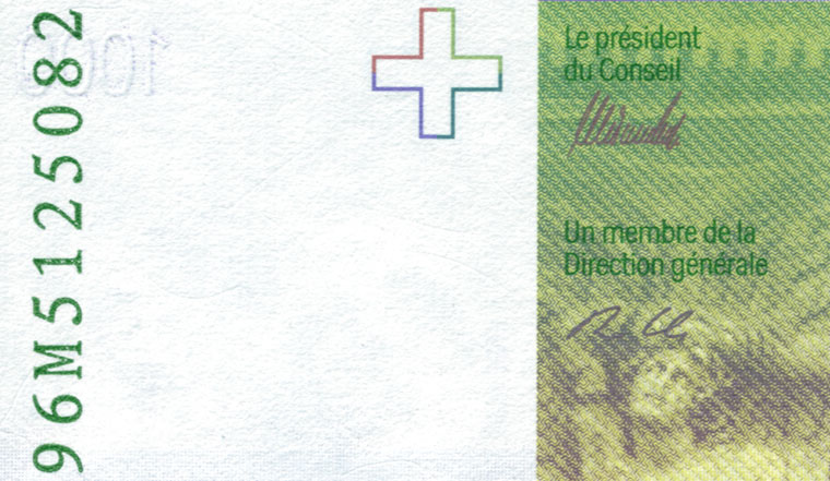 1000 Franken, 1996