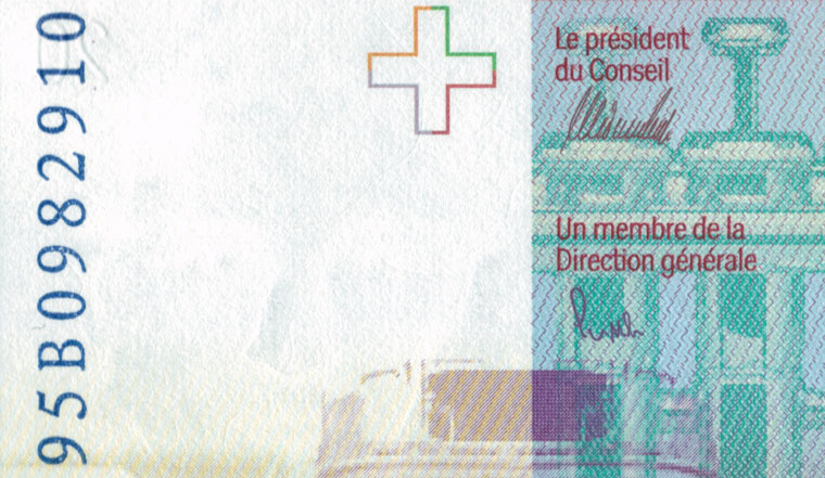20 francs, 1995