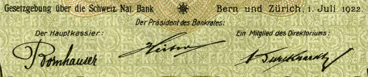 5 francs, 1922